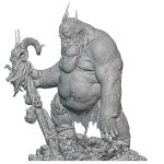 인쇄 모델 키트 킹 신 인형 회색 애니메이션 그림 미니어처 감소 도색되지 않은 1. Grey : 지이유49호점