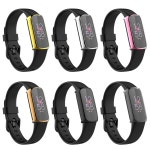 AISPORTS FITBIT LUXE 케이스와 호환되는 2팩 케이스 실리콘 트래커용 액정보호필름 커버리지 소프트 보호 액티비티 트래커 커버 웰니스... 