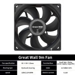 LED방열판 만리장성 3PIN MELCO 멀티 60708090MM PC 키트 섀시용 브러 6cm Fan : 할인파라다이스