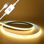 MILADALED 3000K 흰색 1M 28FT 따뜻한 LED 스트립 고광도 US COB : 노스밴1스토어