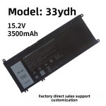 노트북배터리OPUYYM 15.2V 3500mAh 고용량 노트북 배터리 델 33YDH G3-3579 3779 G5-5587 7580 7778 : 스마트랩팩토리부천