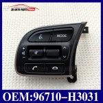 기아 KX5 스포티지 스티어링 휠 버튼 좌측 멀티미디어 컨트롤 스위치 OEM 96710-H3031 : 쇼핑지능센터