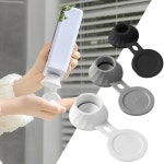 역방향 누출 방지 병 뚜껑 욕실 샤워 샴푸 밀봉 1. A0319-3pcs white : 한겨리샵8호점