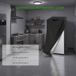 49CU FT 상업용 냉장고 냉동 콤보용 D 냉장고(55인치 83인치 커버 W 스테인리스 20 W x 20 D x 21 H : 해직하