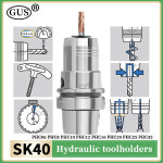 고정밀 유압 공구 홀더 SK40 PHC06 PHC08 PHC10 PHC12 PHC16 PHC20 PHC25 PHC32 콜렛 척 SK CNC 공구 홀더 : 제스133
