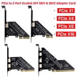 PC PCIE SFF 86 2 어댑터 E 카드 X4 EXPRESS PCI PH4921WX4 빠른 배송 Mainland : 현아마트1004
