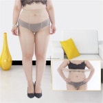 블랙 스타킹 팬티 빅 사이즈 통통녀 뚱뚱녀 라지 롱 다리 스 압박 고스 투명 검은 색 : 무뎅바오샵