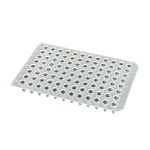 웰플렉스766호 | 루어플렉스 0.1ML 96 웰 PCR 플레이트 비스커트 투명 팩 50개 : 사로브