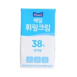 매일 냉장 휘핑크림 38% 1L : 치즈큐