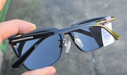 GENTRY 젠틀리 레트로디자인  G5116 c1 c2 블랙 호피 힙한 사각 뿔테선글라스 : 포시즌아이웨어