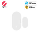 Zigbee 창문 센서 마그네틱 보안 경보 배터리가 포함된 창 감지기 스마트 홈 음성 제어 Alexa Google 홈 : 판다나01