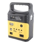 태양광 발전기 비상 조명 시스템 7500mAh 배터리 야외용 태양광 발전기 MP3 BT 라디오 기능 탑재 : 미르상사스토어
