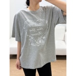 헤일리티처스룸 | 헤일리룸 가든래빗 반팔(2colors)박시 티셔츠 오버핏 임부복 루즈핏 빅사이즈 : 헤일리 룸