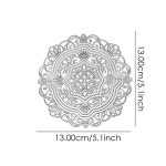 페이퍼컷 스타일 꽃 금속 커팅 다이 엠보싱 다이컷 카드 만들기 스크랩북킹 공예 1. H1435 : 지이유46호점