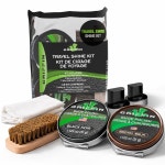 그리핀 슈 샤인 키트 u2013 블랙 폴리쉬가 포함된 완벽한 가죽 부츠 케어 Shoe Shine Kit 3-piece : 더엠제이셀렉트