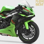 2019-2025 오토바이 닌자 636 ZX-6R 사이드 뷰 미러 스텔스 윙렛 (가와사키 용) : 블루베리푸딩