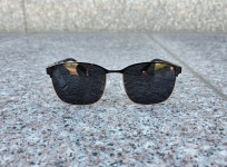 GENTRY 젠틀리 G5067 C3 블랙골드 데일리 편하게 쓰는 40 50 60 대 강추 남자 사각메탈선글라스 : 포시즌아이웨어