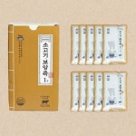 강아지 보양비법 죽 애견 영양 간식 소고기, 1kg, 1개 : 멍냥이동산