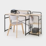 OLLSON 선반 395mmx285mmx880mm, 3단, 블랙 7968.0977 : 마켓비 공식스토어