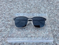 GENTRY 젠틀리 G5067 C3 블랙골드 데일리 편하게 쓰는 40 50 60 대 강추 남자 사각메탈선글라스 : 포시즌아이웨어