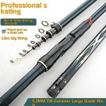 토너먼트 핸들 송어 경량 망원경 텔레스코픽 로드 여행 하이 플라이 낚시 스피닝 1. No. 5 high carbon : 오케이모아24호점