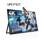 3인치 FR MAC 스피커 휴대용 P3 PC 모니터 휴대폰 노트북 스탠드 120HZ 스위치 내장 디스플레이 SYNC 게이밍 지원 플러그 : 생활정거장
