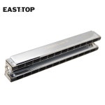 EASTTOP 하모니카 48 성인 밴드 그룹 악기 NE03 연주 Silver : 아비토 잡화점