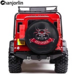 CHANJORLIN 1 /10 RC 시뮬레이션 스페어 1 10 TRX4 트럭 타이어 크롤러 SCX10 III RC4WD 가죽 TRAXXAS 커버 방진 액세서리 TF2 115-120... 