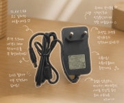 12.6V 1.5A 리튬 이온 폴리머 충전기 외경5.5 내경2.1 30개 : 펠릭스준