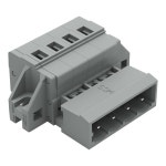 10pcs WAGO 독일 오리지널 MCS5.0 고정 이어가 있는 간격형 터미널 블록 231-604/019-000 1-와이어 핀 플러그인 커넥터 : 레드상사13
