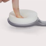 엄쌤 등과발 사랑 | 로션 어플리케이터 바디 워시 브러시 긴 손잡이 패딩 등과 발 피부 자외선 차단제를 직접 바르기 셀프 어플리케이션 1. onesize...
