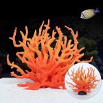 물고기 탱크 산호 장식 나무 작은 바다 물 조경 물고기와 새우 대피 집 1. Orange : 오케이모아22호점