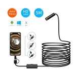 스마트폰 PC 내시경 1944P 카메라용 검사 12MM 5MP 하드 카메라 초점 5M 1미터 : 생활정거장
