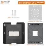 Amaoe 스팀 데크 CPU BGA 리볼링 스텐실 플랫폼 MPSP16 K3LKBKB0BM ANX7580 IC 치핑 주석 템플릿 납땜 키트 : 픽앤고마켓샵