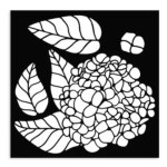 월 집의 스크랩북 공예 제작자 사진 앨범 템플릿 수제 장식용 작은 스텐실 1. F9398-stencil : 원정직구20호점
