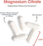 뉴트리콜로지 마그네슘 시트레이트 90캡슐 NutriCology Magnesium Citrate : 화정디자인