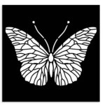 월 집의 스크랩북 공예 제작자 사진 앨범 템플릿 수제 장식용 작은 스텐실 1. F9398-stencil : 원정직구20호점