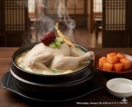 게미진 왕삼계탕 1kg 1팩 : 대가 식품