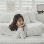 킹리치 냉감바디필로우 세탁망포함 긴베개 롱쿠션 안고자는 시원한 일자 원형커버만 100cm : 킹리치