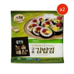 풀무원 노을해심 김밥김 (40G), 2개 : 닛시몰
