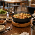 플라라 블랙 인덕션 IH 경질 코팅 짜글이 부대찌개 샤브샤브 감자탕 복 전골냄비 : 만화의추억스토어