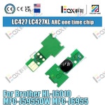 유럽 LC427 LC427XL 카트리지 일회용 칩 브라더 HL-J6010 MFC-J5955DW MFC-J6955 MFC-J6957 MFC-J6959 프린터 잉크용 : 해움상사