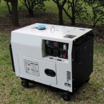 7.5KW 연료 효율적인 소형 농장 관개 시스템용 디젤 발전기 가정용 순수 구리 : 해성전기