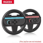 RGEEK 2PCS Switch2 용 시뮬레이션 레이싱 스티어링 휠 Nintendo Switch 2 Driving 용 JoyCon 컨트롤러 부착 액세서리 : 해움상사