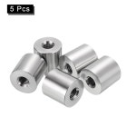 UXCELL 5PCS M8 원형 길이 브래킷용 M8X20X20MM 79 막대 스터드 20 M6x8x12mm 5 : 팩토리펀아울렛