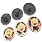 2pcs 8 옴 8R 0.5W 1W 2W 3W 초박형 혼 스피커 호환 40mm 66mm 직경 라우드 : 디지털픽업숍마켓