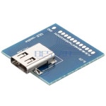 100세트 10Gbps USB-C Type-C 암 납땜  소켓 케이블 3.1  C 어댑터 PCBA 보드접 커넥터 : 비니미니파파투