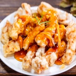 국내산 돼지고기 등심 뒷다리살 탕수육고기 탕수육용 500g 한돈 돈후지 : 최고기나라