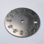 호환 28.5mm NH35 다이얼 Sunray 62MAS Prospex 녹색 빛나는 로고 없음 NH34 NH36NH38 무브먼트 수정 교체 시계 다이얼 부품... 