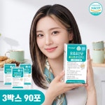 퀸허브 모유 유산균 포스트바이오틱스 락토바실러스 가세리 람노서스 프롤린 30포, 3개 : 퍼니몽마켓